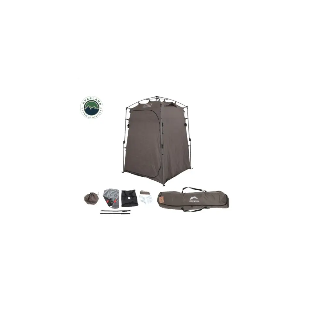 Portable 5x7ft Shower and Privacy Room With Retractable Floor - OVS26019910